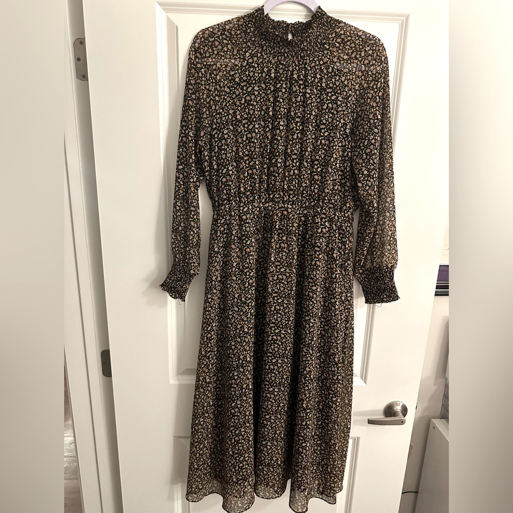 Madewell Floral Midi Dress